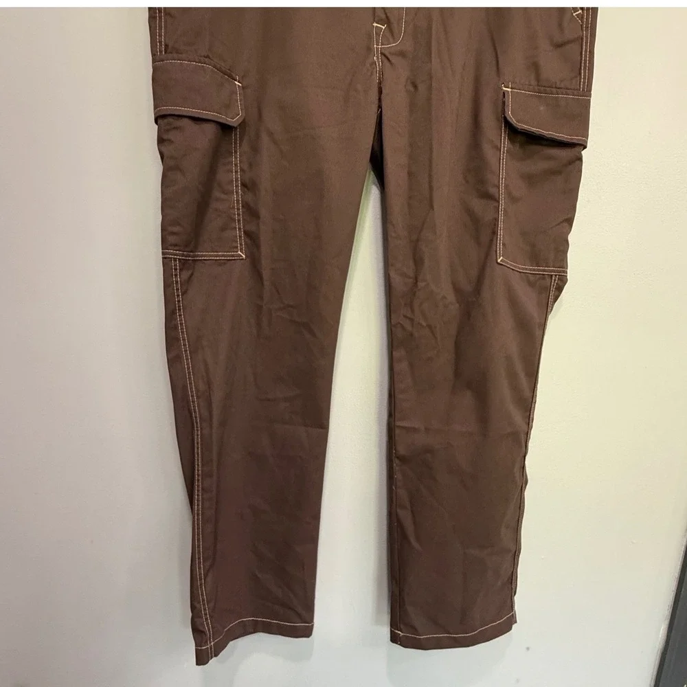 True Religion Mens Cargo SN Pant HS Outline Bracken Brown 700820 Size 36 NWT